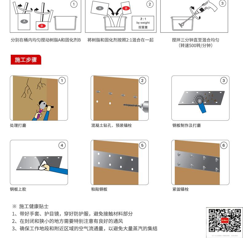 包钢惠州粘钢加固施工过程